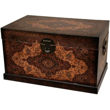Natural FB-STOR-NAT Oriental Furniture Rush Grass Storage Box Natural FB-STOR-NAT Oriental Furniture Rush Grass Storage Box